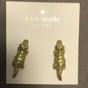 Kate Spade Alligator Stud Earrings